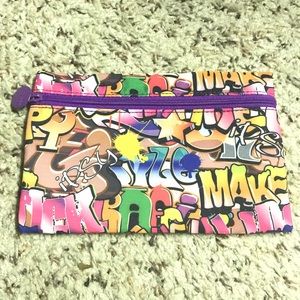 Ipsy Graffiti Makeup/Cosmetic Bag